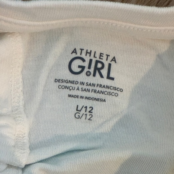 Athleta Kids Tie-Dye Sweatshirt - Pastel Rainbow - Picture 3 of 3